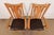Late 20th Century Charles Rennie Mackintosh Style Arts & Crafts Inlaid Oak High Back Armchairs, Pair For Sale - Image 5 of 12
