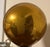 Glass Very Large 19th Century German Gold Mercury Glass Kugel Sphere or Witch's Gazing Ball For Sale - Image 7 of 9