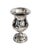 English Sheffield Plate Silver-Tone Goblet-Style Decorative Vase 6.25" H For Sale - Image 4 of 6