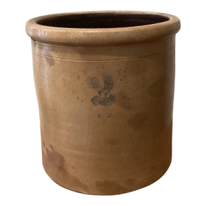 Antique Red Wing Pottery 2 Gallon Salt Glazed Stoneware Crock