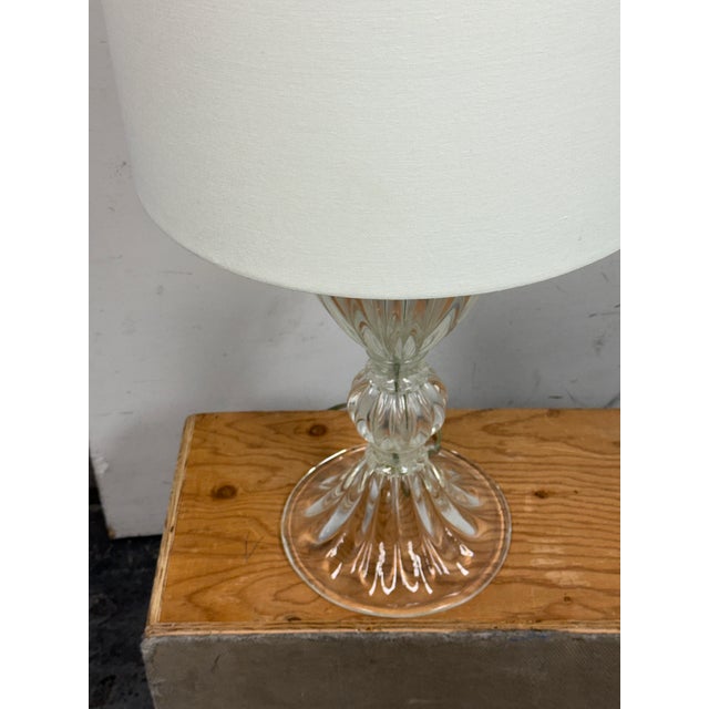 Bella Figura Lighting Murano Glass Urn Table Lamp For Sale - Image 4 of 12
