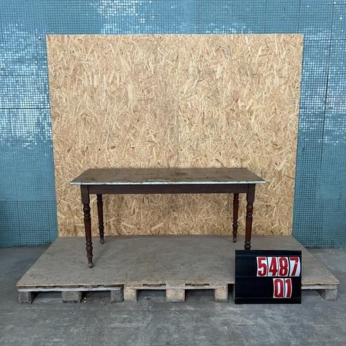 1950s Vintage Rectangular Dining Table, 1950s For Sale - Image 5 of 5