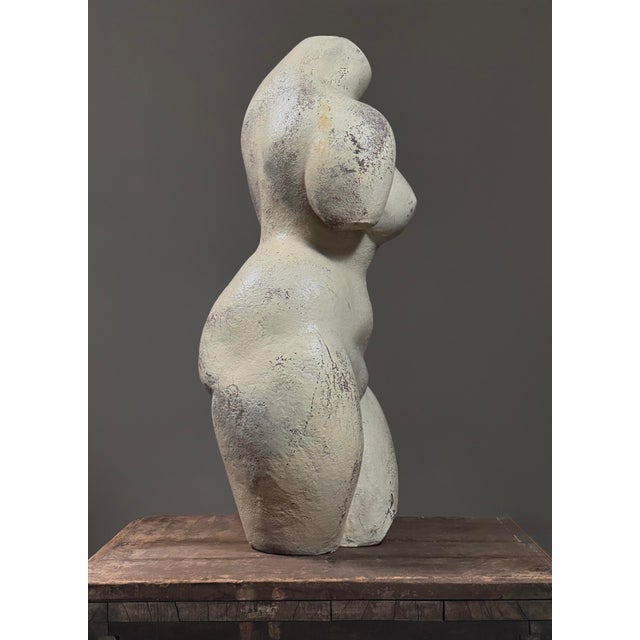 Art Deco Antique Modernist Art Deco Venus Female Torso Figurative Sculpture For Sale - Image 3 of 12