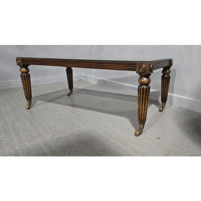 Regency Mahogany Coffee Table, 1920s For Sale - Image 4 of 8