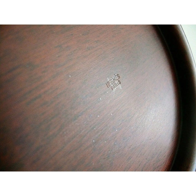 Brown Hermes Paris Presentation Plate For Sale - Image 8 of 9