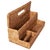 Brown Artifacts Rattan Standing Stationary Sorter in Honey Brown For Sale - Image 8 of 11