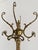 Vintage Italian Brass and Onyx Hall Tree Coat Rack with Rotating Crown and Female Faces, 1960s For Sale - Image 6 of 18