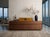 Vintage Scholar Mustard Yellow Leather Rectangular Wood Trunk Box For Sale - Image 4 of 11