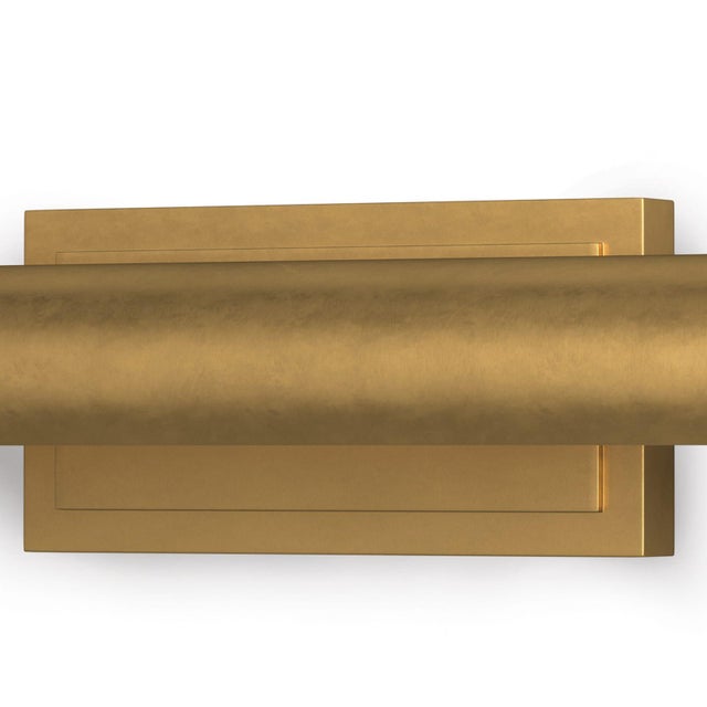 Traditional Regina Andrew Devon Steel Picture Light, Large, Natural Brass For Sale - Image 3 of 6