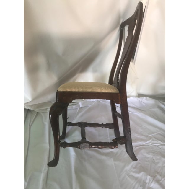 Mid 18th Century Period Queen Anne Chairs- 4 Pieces For Sale - Image 6 of 8