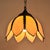 Vintage Tulip Pendant Light Cream Slag Glass 12" For Sale - Image 12 of 14