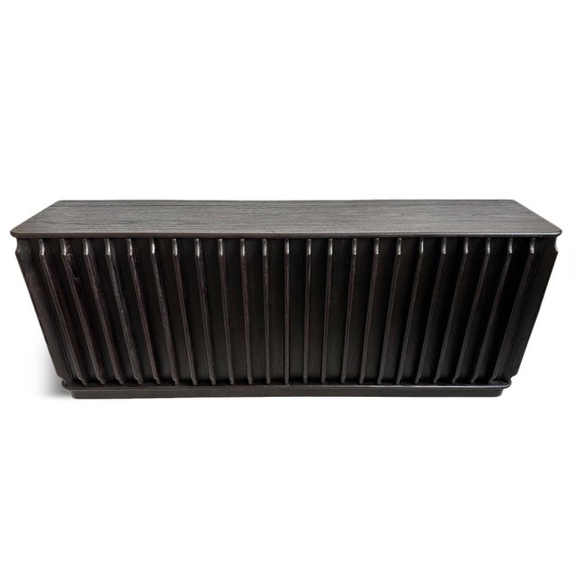 Black Boden Slatted Sideboard For Sale In Los Angeles - Image 6 of 12
