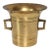 Vintage Japanese Heavy Cast-Brass Apothecary Mortar For Sale