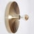 Brushed Steel Wall Light, 1970s For Sale - Image 4 of 5