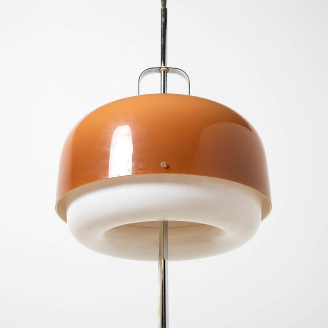 Space Age Medusa Floor Lamp by Luigi Massoni for Meblo, Yugoslavia, 1970s For Sale - Image 6 of 7