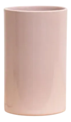 Kula Wine Cooler in Dusky Pink Glazed Porcelain by Frau Caze