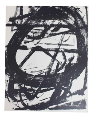 Bernd Völkle, Afternoon Moon, 1963, Lithograph