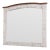 Greenview Bedroom Mirror - Distressed White For Sale