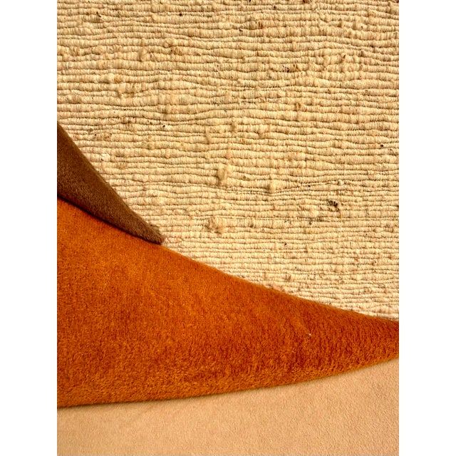 1970s Original Susan Caffrey Signed Soft Sculpture Textile Wall Panel For Sale - Image 4 of 12