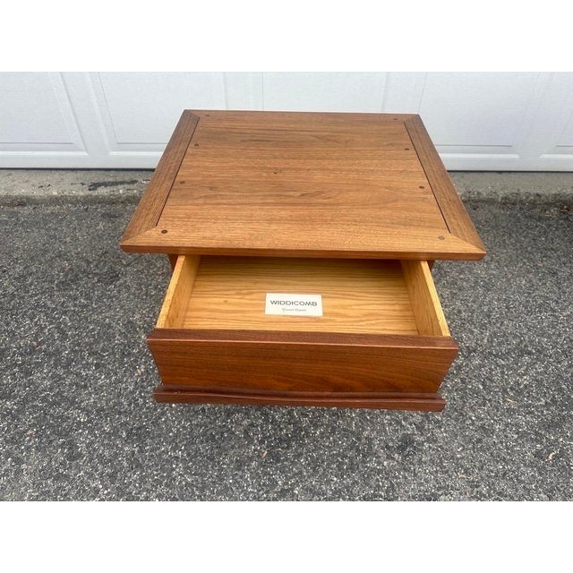 George Nakashima for Widdicomb “Origins Model 215” Nightstand For Sale - Image 12 of 14