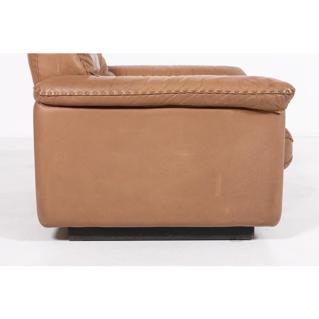 Ds 101 Brown Leather Lounge Chairs from de Sede, 1970s For Sale - Image 13 of 16