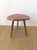 1960s Small Red Tripod Table, 1960s For Sale - Image 5 of 7