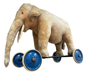 Elephant on Wheels from Steiff, 1950s