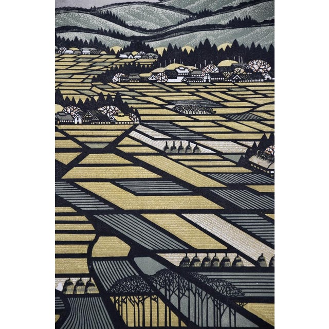 Ray Morimura, Gassan, 1998, Woodblock For Sale - Image 4 of 18