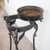 Black Metal Perch with Turtles and Wrought Iron Grotesques For Sale - Image 8 of 9