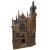 French Folk Art Miniature Cathedral Sculpture Model For Sale