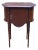 Vintage Mahogany French Style Tobacco Humidor Cabinet Smoke Stand Bedside Table For Sale