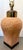 1980s 1980s Cottage Style Terracotta & Brass Table Lamp For Sale - Image 5 of 6