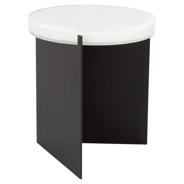 Alwa One White Black Side Table by Pulpo For Sale - Image 14 of 14