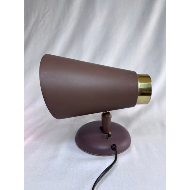 A perfect vintage directional light desk lamp. Adjustable atomic cone shaped shade to many angles making it a functional...
