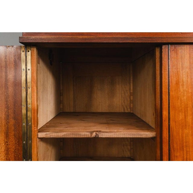 Art Nouveau Wardrobe in Walnut For Sale - Image 14 of 18