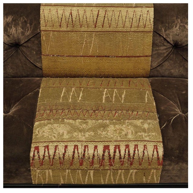 Pair of Peter Marino Velvet Upholstered Banquettes For Sale - Image 4 of 4