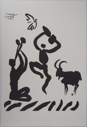 Pablo Picasso, La Danse des Faunes, Lithograph