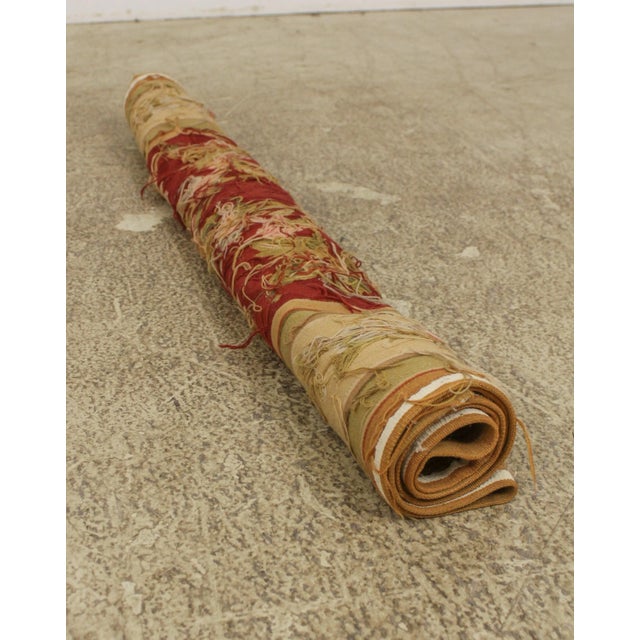 French Aubusson Approx. 4x6 Area Throw Rug For Sale - Image 9 of 10