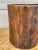 Early 20th Century Hand Carved Rustic Trompe l'Oeil Faux Bois Log Planter For Sale - Image 9 of 10