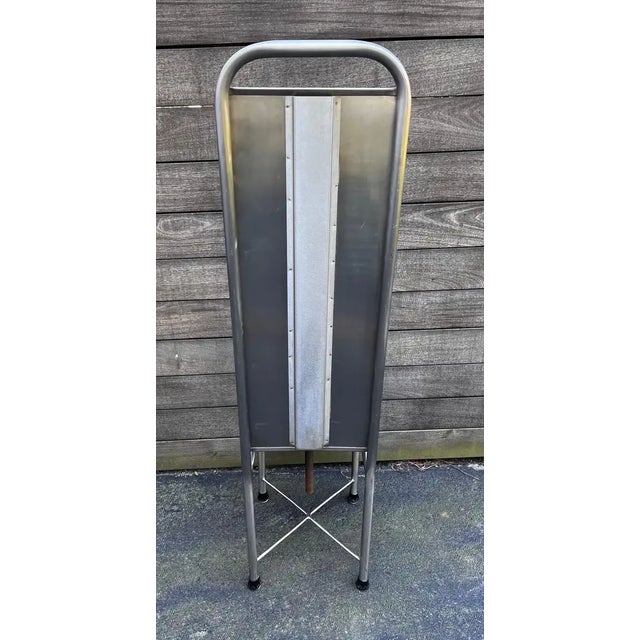 1970s Industrial Age High Back Swivel Medical Chair For Sale - Image 11 of 13