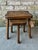 Pair of Small Vintage Wooden Nesting Side Tables, France For Sale - Image 4 of 12