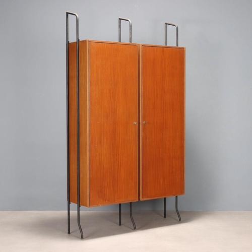 Vintage Cabinet in Mahogany Veneer, 1960s For Sale - Image 13 of 13