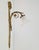 Art Noveau Brass Wall Sconce Light with Flowers and Ribbons, France, 1930s For Sale - Image 18 of 18