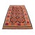 Maimana Kilim Area Rug, Handwoven Wool, 6x10, Brick & Ivory For Sale