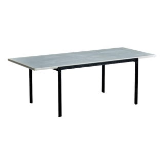 T-Angle Coffee Table with Marble Top from Knoll International, 1960s For Sale