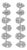 1.64ct Diamond Illusion Set Earrings 18k White Gold For Sale