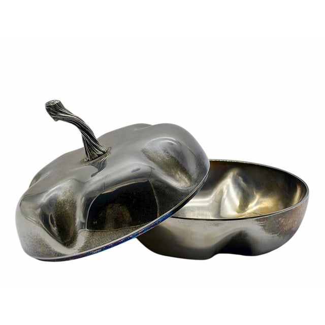 Christian Dior Silver Plated Decorative Box from Christian Dior, 1970s For Sale - Image 4 of 9