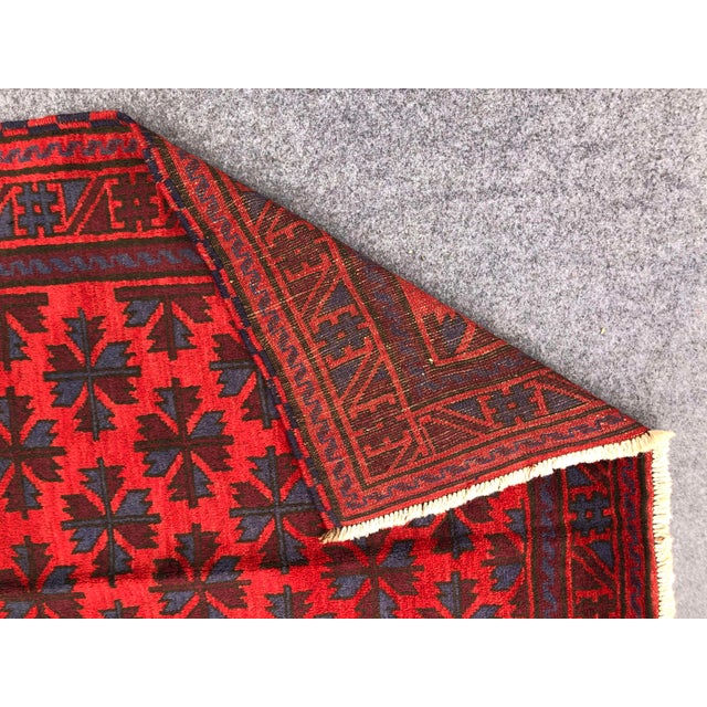 1980s Baluch Taimani Rug For Sale - Image 6 of 6