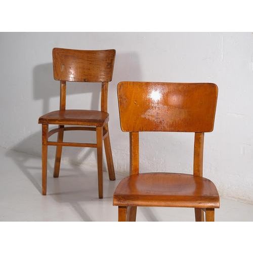 Vintage Dining Chairs, 1950, Set of 2 For Sale - Image 5 of 9