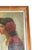 Antique Oil on Canvas Portrait Painting of Beautiful Woman With Hibiscus Flower in Her Hair, Signed Vera Martin Circa...
